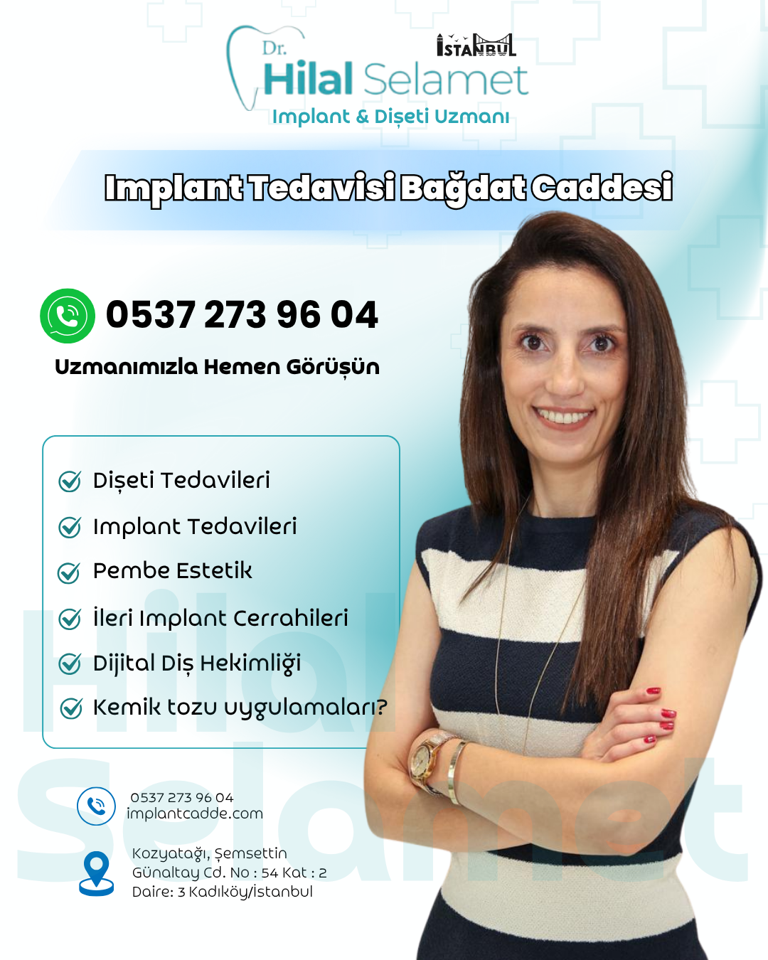 Bağdat Caddesi implant görseli